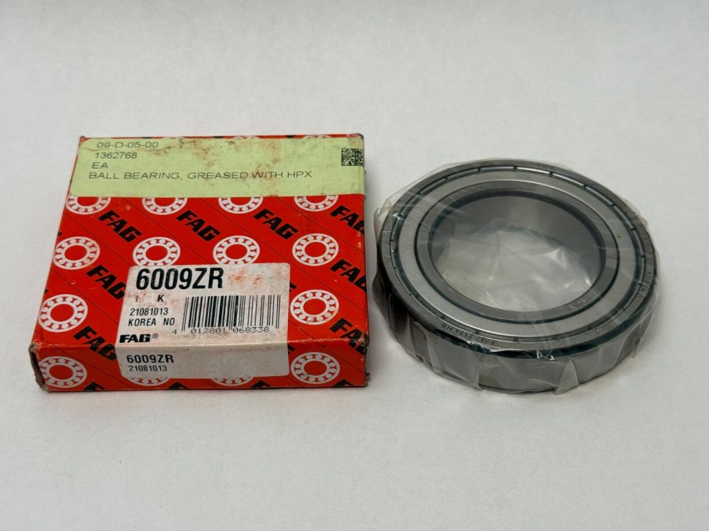 Deep Groove Ball Bearing - Straight Bore, 45 mm ID, 75 mm OD, 16 mm Width, Single Shield, Without Snap Ring.