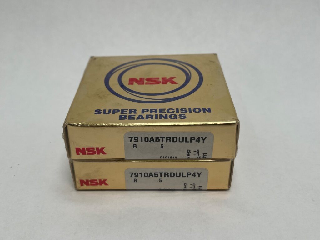 Angular Contact Bearings - 50 mm ID, 72 mm OD, 12 mm Width, Open, 25°, Light preload.