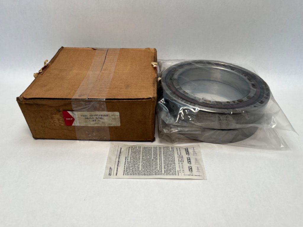 Angular Contact Bearing - 130 mm ID, 200 mm OD, 33 mm Width, Open, 15° Contact Angle