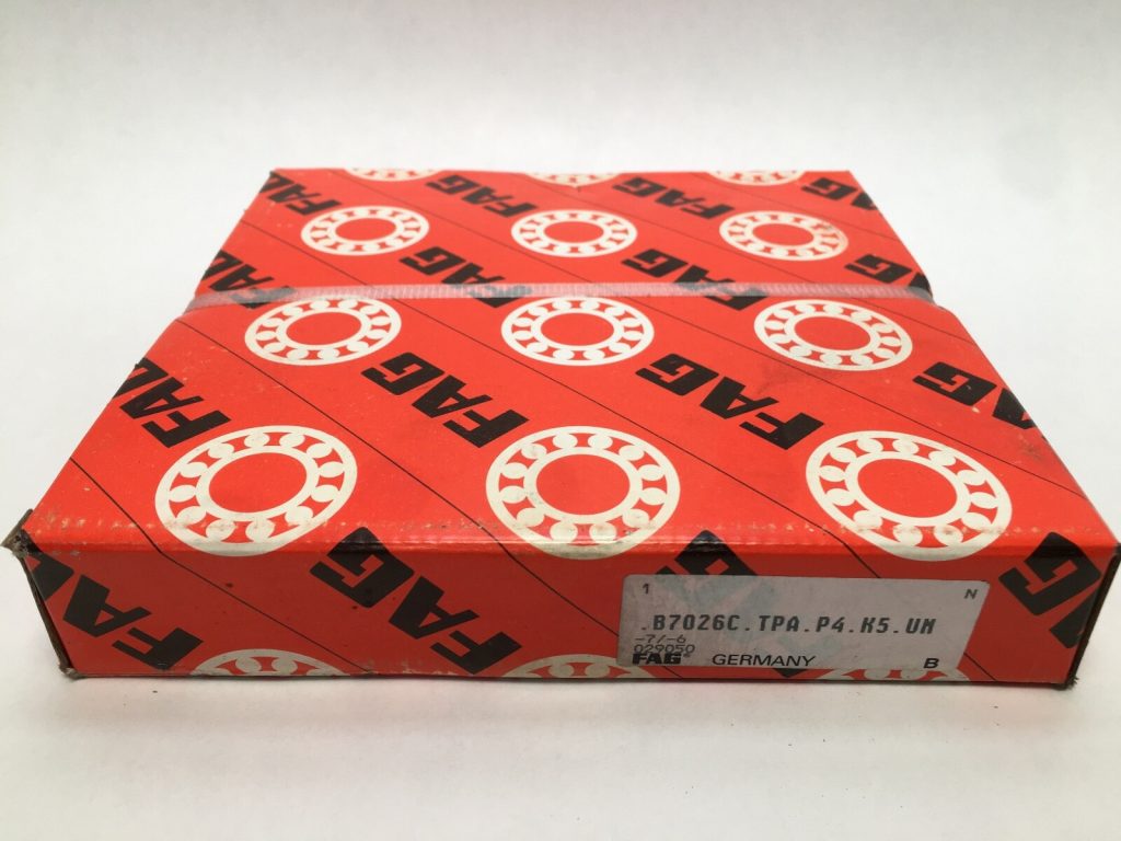 Angular Contact Ball Bearing – 130 mm ID, 200 mm OD, 33 mm Width, Open, 15°, Medium preload.