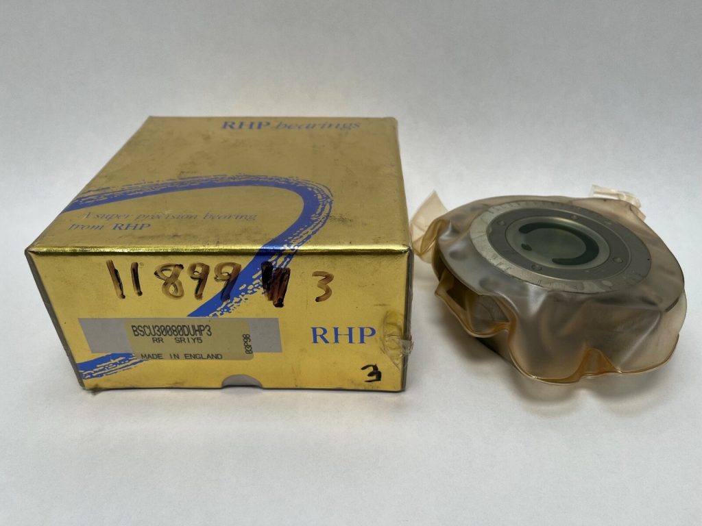 Ball Screw Support Bearing - 30 mm ID, 80 mm OD, 26 mm Width, Open, 60° Contact Angle.