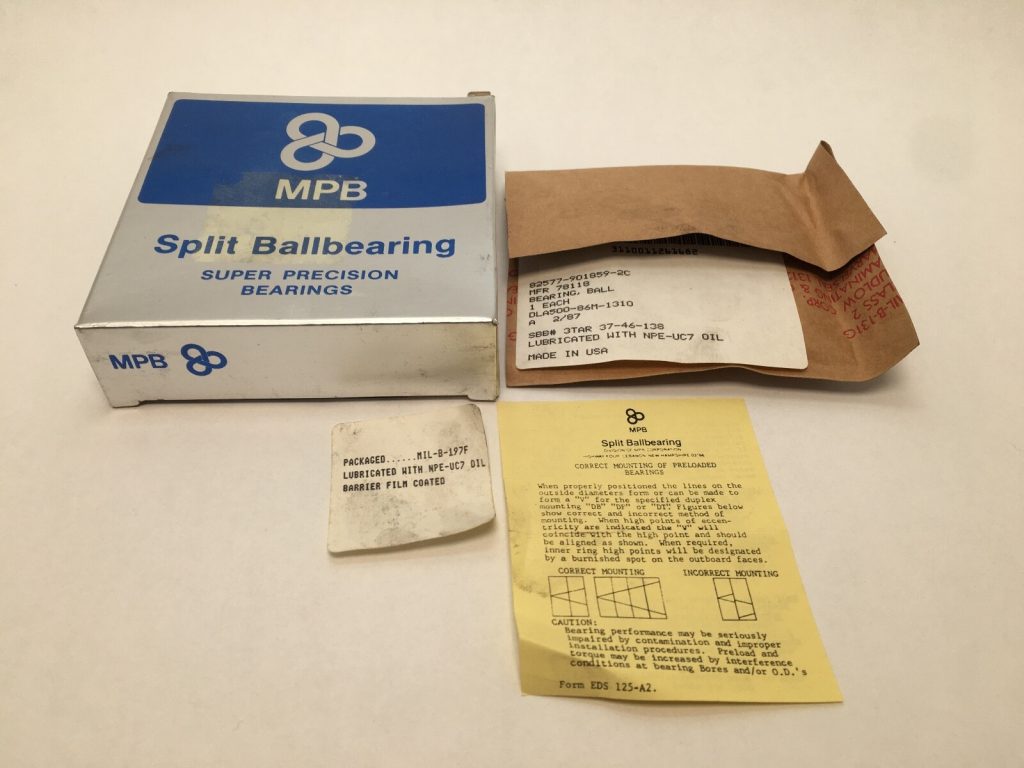 MPB 3TAR37-46-138 Bearing 2-5/16x2-7/8x2-1/2" 3110-01-126-1682 901859-2C USA Set