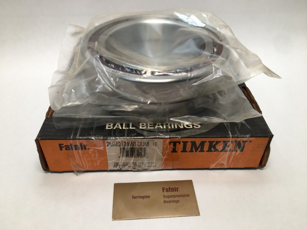 Angular Contact Ball Bearing - 140 mm ID, 210 mm OD, 33 mm Width, Open, 15° Contact Angle, Medium Preload.