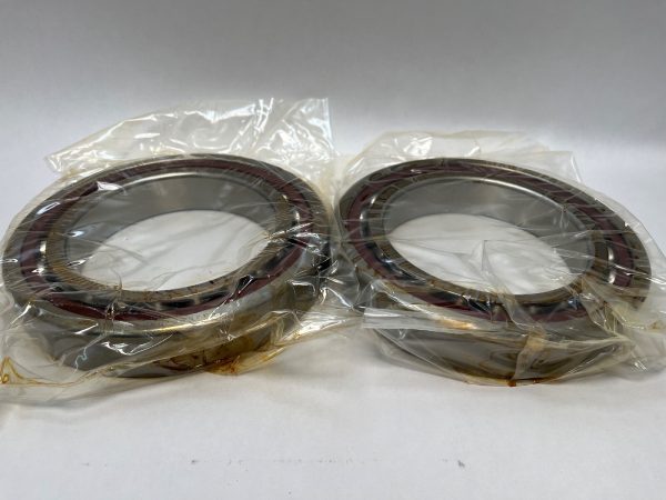 Angular Contact Bearings – 130 mm ID, 200 mm OD, 33 mm Width, Open, 15°, Light preload.