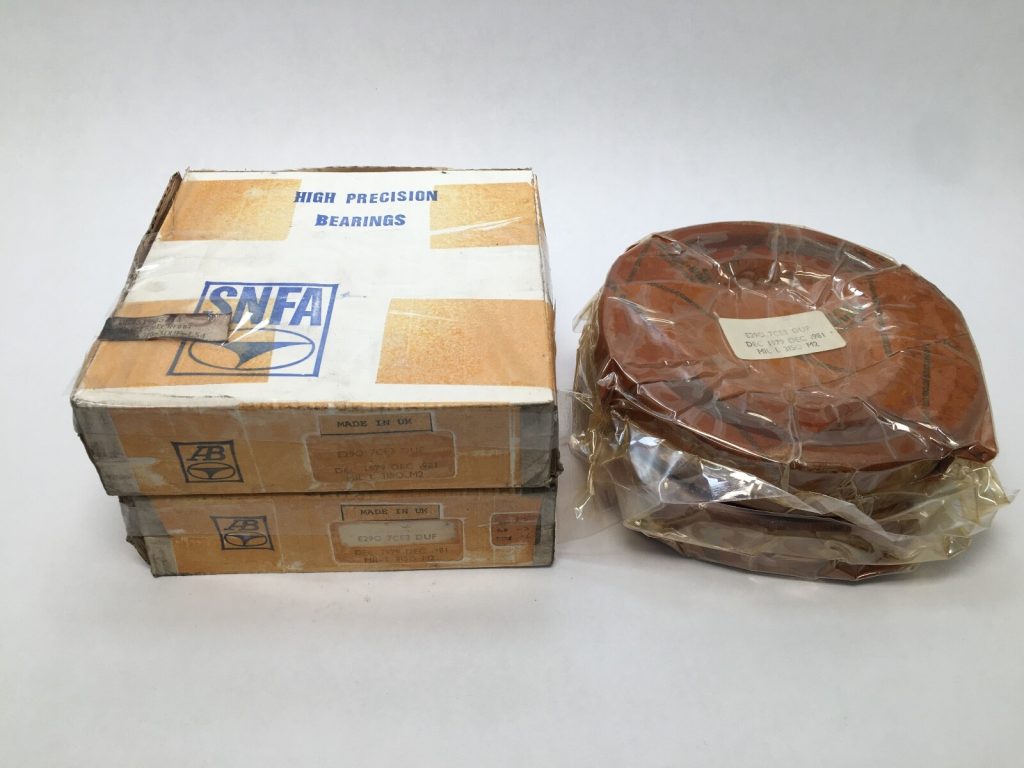 Angular Contact Bearings - 90 mm ID, 160 mm OD, 30 mm Width, Open, 25°, Heavy preload.