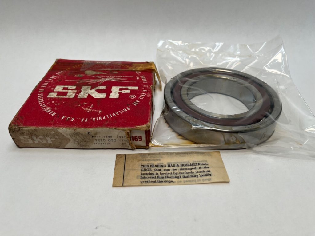 SKF 7215CTCC78G1 Angular Bearing 75x130x25 mm 7215C 7215-CTC-C78-G1 USA