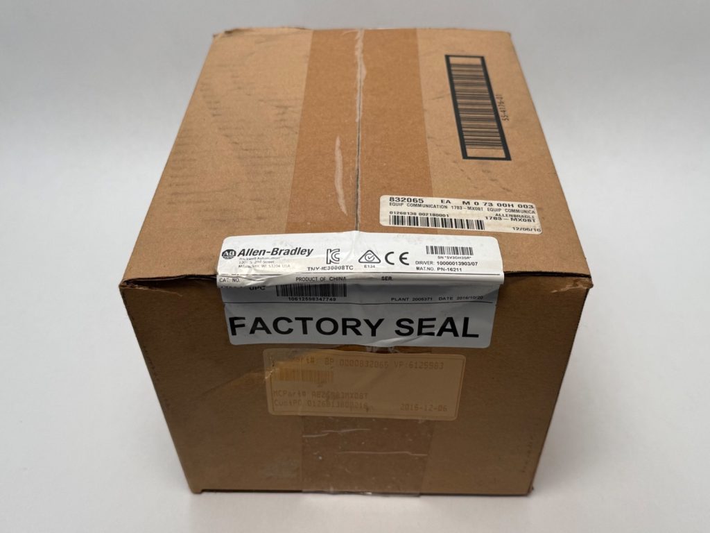 Allen-Bradley 1783-MX08T Stratix 8000 Ethernet Managed POE Switch 8 PORT
