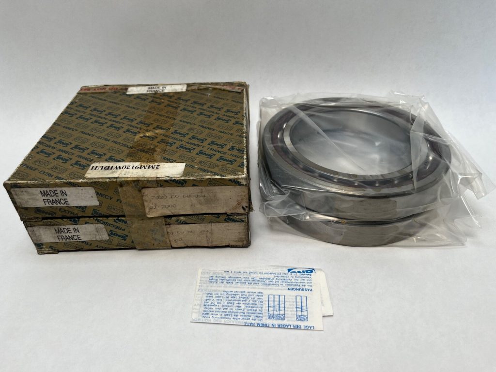 Angular Contact Ball Bearing - Straight Bore, 100 mm ID, 150 mm OD, 24 mm Width, Open, 15° Contact Angle, Normal Internal clearance.