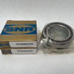 Angular Contact Ball Bearing – Straight Bore, 50 mm ID, 80 mm OD, 16 mm Width, Open, 15° Contact Angle, Medium Preload.