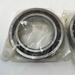 Angular Contact Ball Bearing – Straight Bore, 50 mm ID, 80 mm OD, 16 mm Width, Open, 15° Contact Angle, Medium Preload.