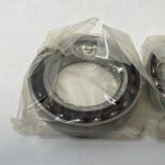 Angular Contact Ball Bearing – Straight Bore, 50 mm ID, 80 mm OD, 16 mm Width, Open, 15° Contact Angle, Medium Preload.