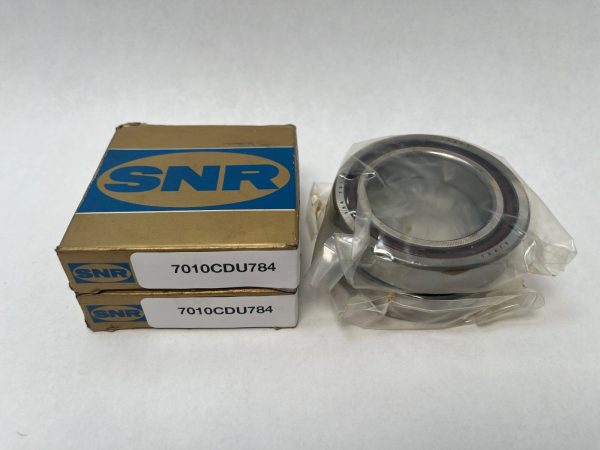 Angular Contact Ball Bearing – Straight Bore, 50 mm ID, 80 mm OD, 16 mm Width, Open, 15° Contact Angle, Medium Preload.