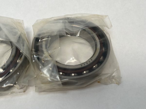 Angular Contact Ball Bearing – Straight Bore, 50 mm ID, 80 mm OD, 16 mm Width, Open, 15° Contact Angle, Medium Preload.