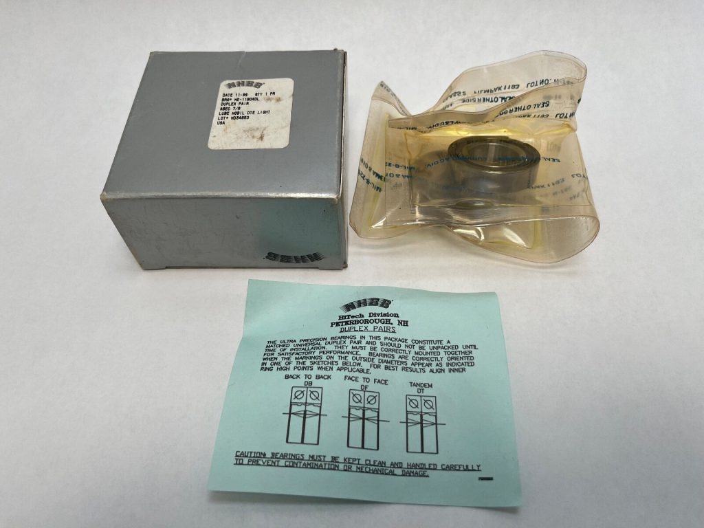 Angular Contact Ball Bearing – 20 mm ID, 37 mm OD, 9 mm Width, Open, 15°, Light preload.