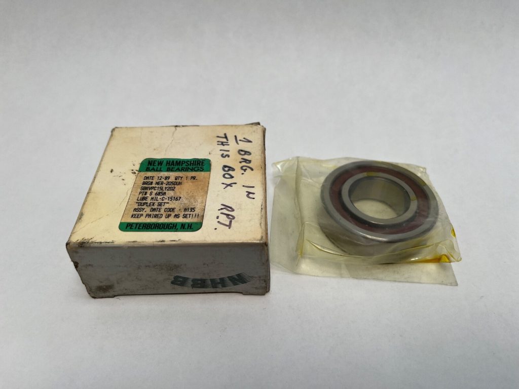 Angular Contact Bearing - 25 mm ID, 52 mm OD, 15 mm Width, Open, 15° Contact Angle