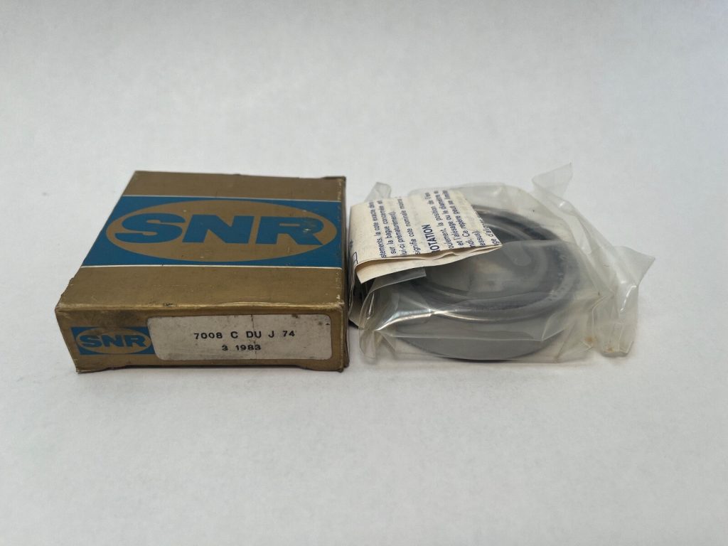 Angular Contact Ball Bearing - 40 mm ID, 68 mm OD, 15 mm Width, Open, 15° Contact Angle, Universal Matching.