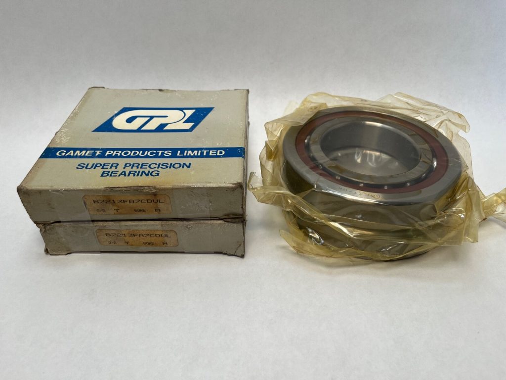 Super Precision Angular Contact Ball Bearing - Straight Bore, 65 mm ID, 120 mm OD, 23 mm Width, Open, 15° Contact Angle, Universal Light Preload.