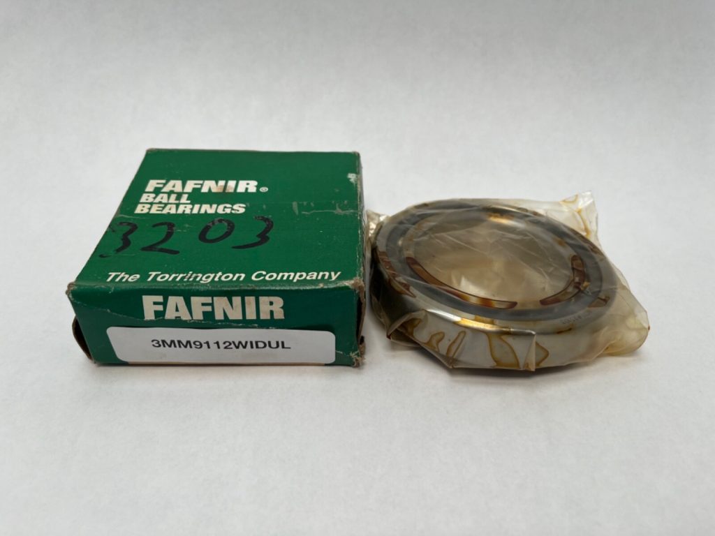 Angular Contact Ball Bearing - Straight Bore, 60 mm ID, 95 mm OD, 18 mm Width, Open, 25° Contact Angle, Light Preload.