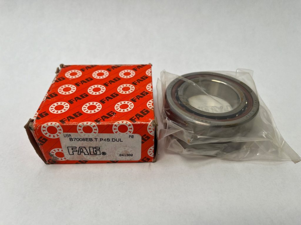 Spindle Angular Contact Ball Bearing - 40 mm ID, 68 mm OD, 30 mm Width, Open, 25°, Light Preload