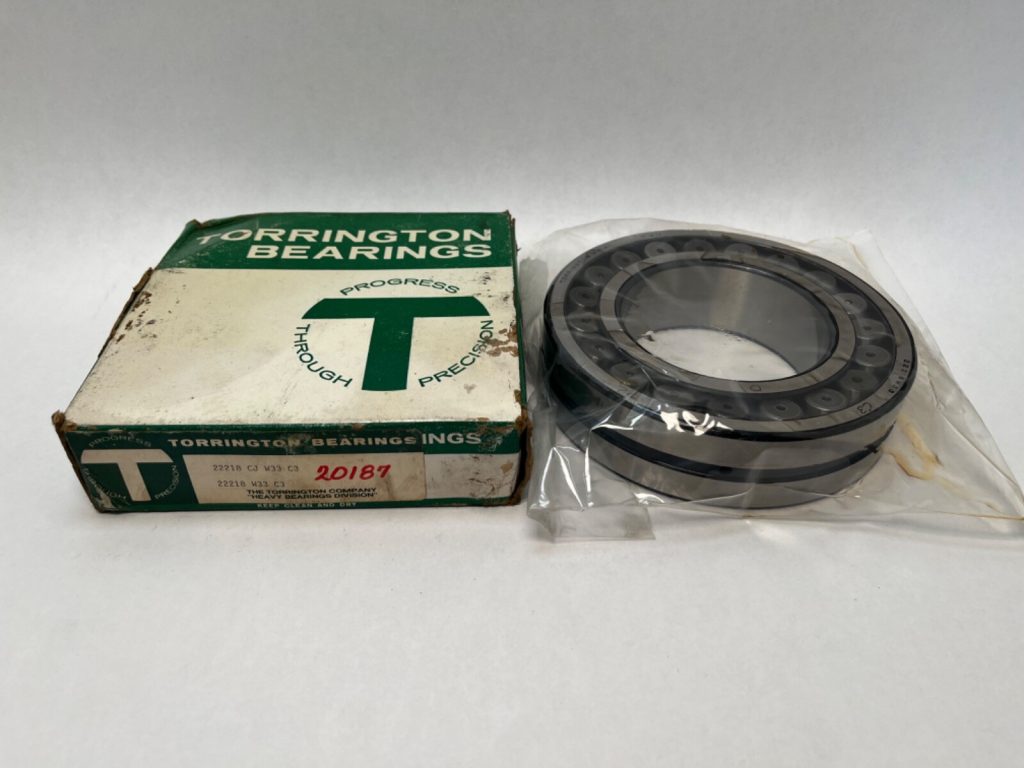 Spherical Roller Bearing - Straight Bore, 90 mm ID, 160 mm OD, 40 mm Width, Open, C3 Internal Clearance.