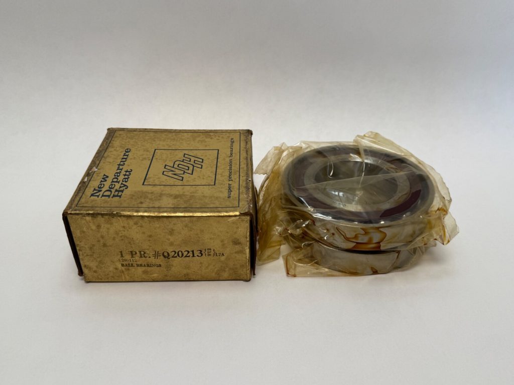 Angular Contact Ball Bearing - Straight Bore, 65 mm ID, 120 mm OD, 23 mm Width, Open.