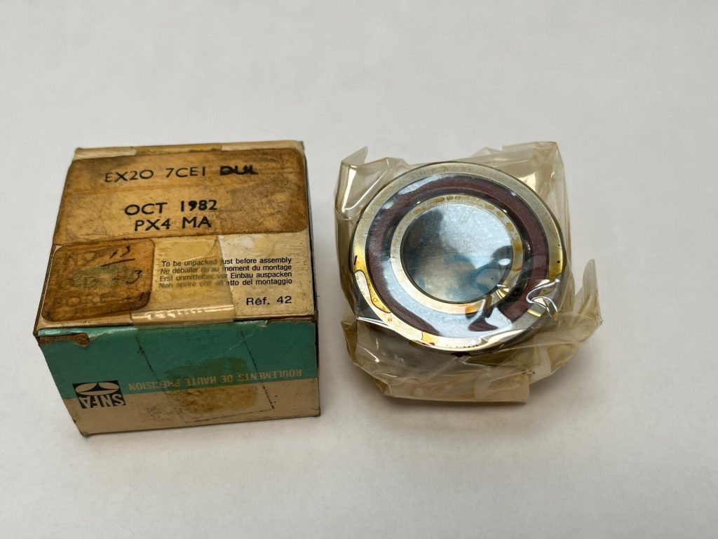 SNFA EX20-7CE1DUL Bearing 20x42x12 mm 7004-C-P4 EX20-7-CE-1-DUL Italy 2 Pcs