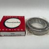 Angular Contact Ball Bearing - Straight Bore, 55 mm ID, 90 mm OD, 18 mm Width, Open, 15° Contact Angle, Light Preload.