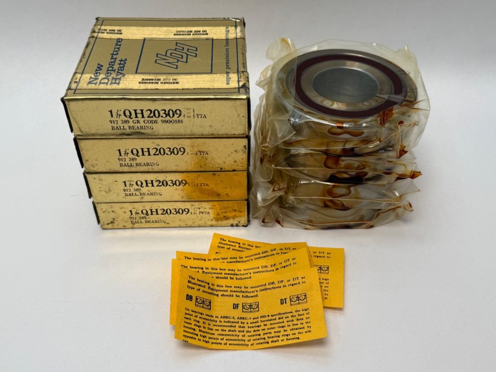 NDH QH20309DTT7A Bearing 7309E Q-H-20309-DT-T7A 45x100x25 mm 4 Pcs