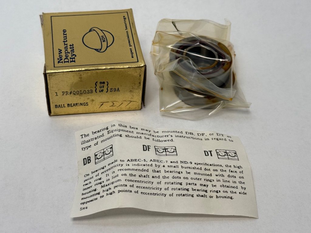 NDH Q0L03BDTS9A Angular Bearing 7003-C Q-0L03-B-DT-S9A 17x35x10 mm 2 Pcs