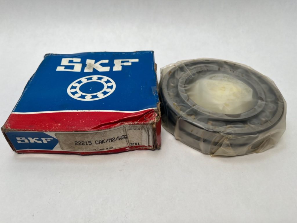 Spherical Roller Bearing - Tapered Bore, 75 mm ID, 130 mm OD, 31 mm Width, Open, CN Internal clearance, Machined Brass Cage.