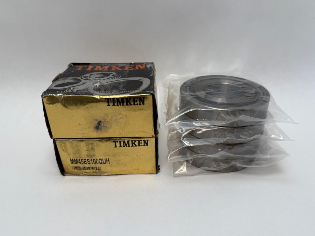 Angular Contact Bearing - 45 mm ID, 100 mm OD, 20 mm Width, Open, 60° Contact Angle