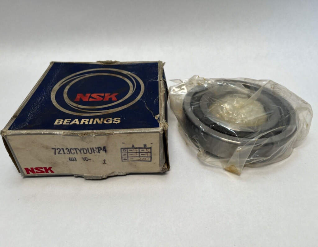 Angular Contact Ball Bearing - Straight Bore, 65 mm ID, 120 mm OD, 23 mm Width, Open, 15° Contact Angle, Heavy Preload.
