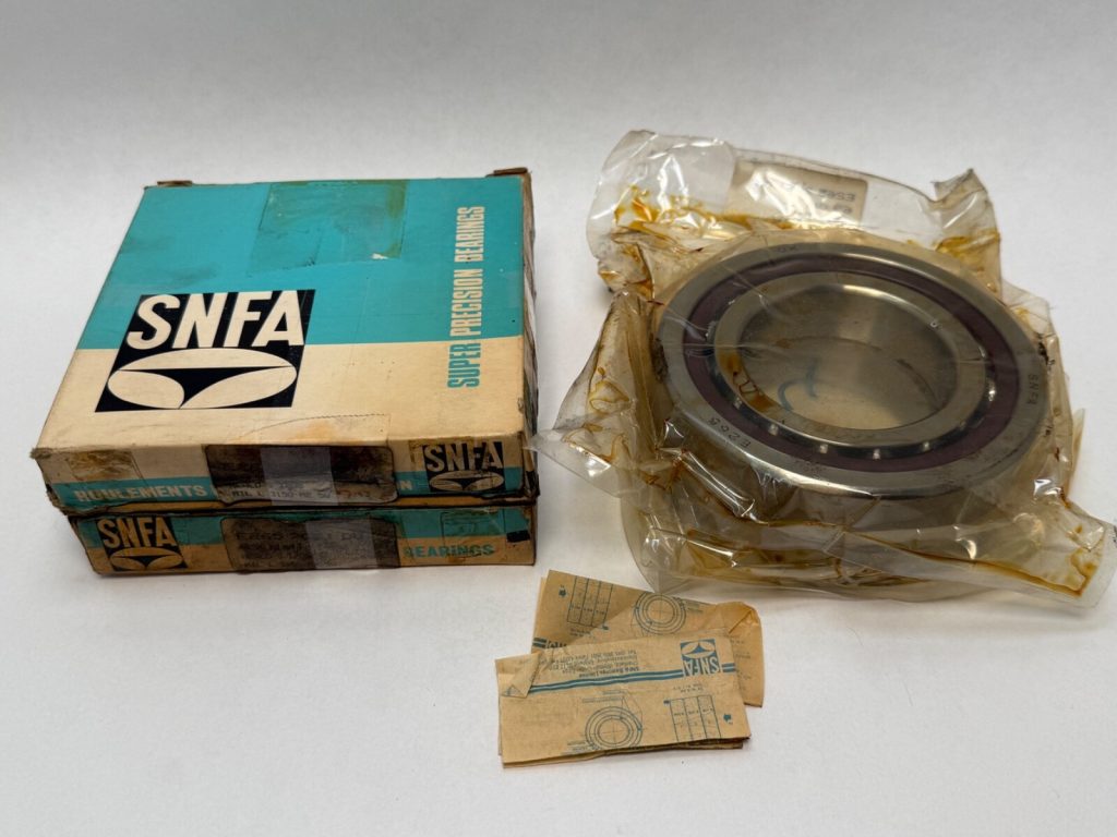 Super Precision Angular Contact Ball Bearing - Straight Bore, 65 mm ID, 120 mm OD, 23 mm Width, Open, 15° Contact Angle, Universal Pairing.
