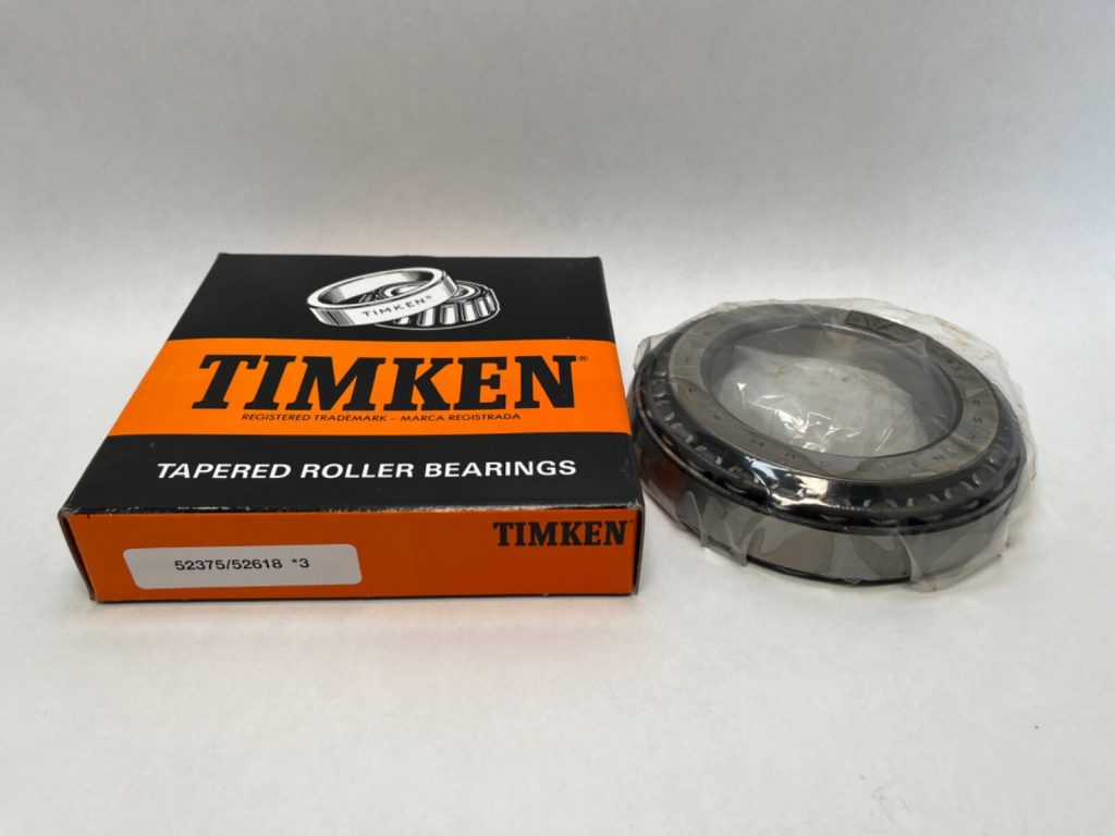 Tapered Roller Bearing - 3.8750 in Bore, 6.1875 in Cup Outer Diameter, 1.1250 in Cup Width, 1.4219 in Cone Width, class 2, Case-Hardened Steel.
