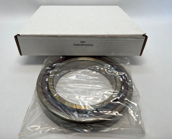 Angular Contact Bearing – 130 mm ID, 200 mm OD, 33 mm Width, Open, 15° Contact Angle