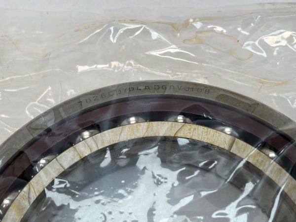 Angular Contact Bearing – 130 mm ID, 200 mm OD, 33 mm Width, Open, 15° Contact Angle