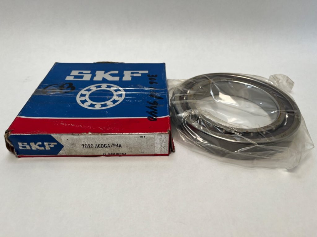 Super Precision Angular Contact Ball Bearing - Straight Bore, 100 mm ID, 150 mm OD, 24 mm Width, Open, 25° Contact Angle, Universal Extra Light Preload.