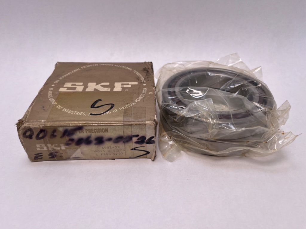 Angular Contact Ball Bearing - 75 mm ID, 115 mm OD, 20 mm Width, Open, 15°, Light Preload.