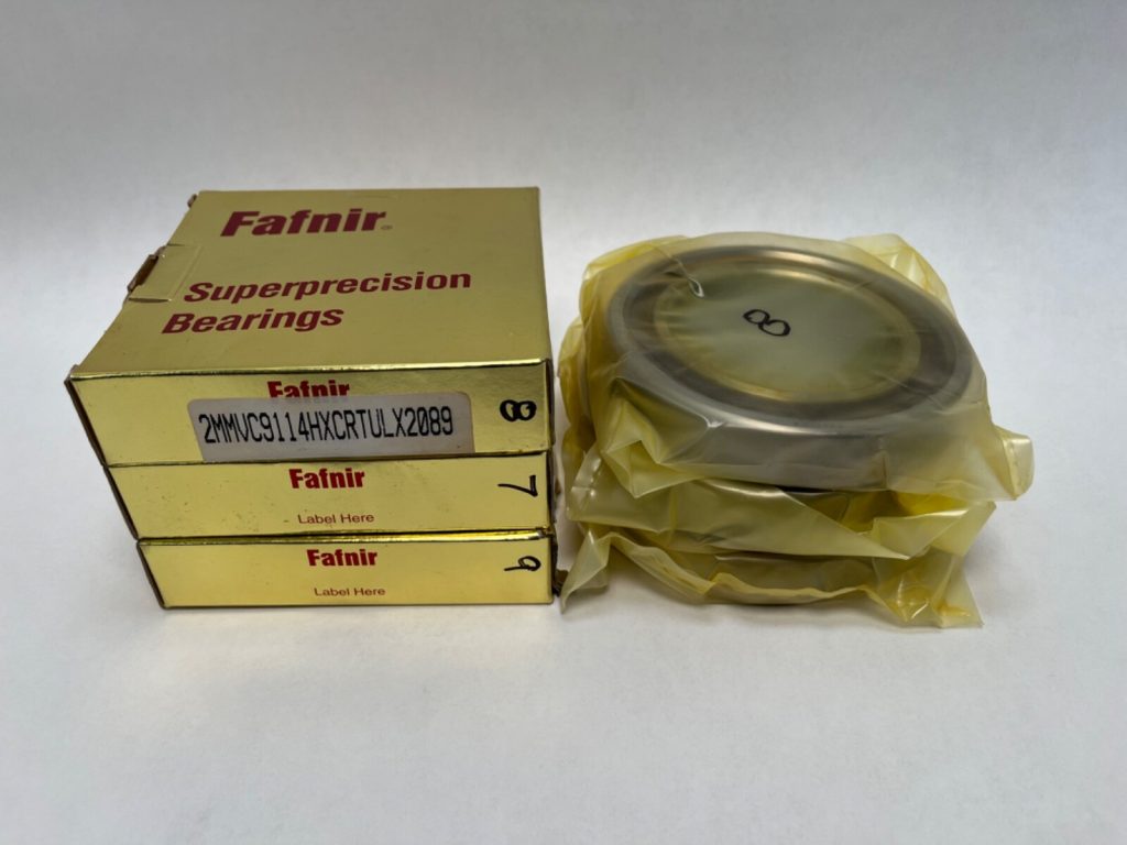 Angular Contact Bearing - 70 mm ID, 110 mm OD, 20 mm Width, Open, 15° Contact Angle