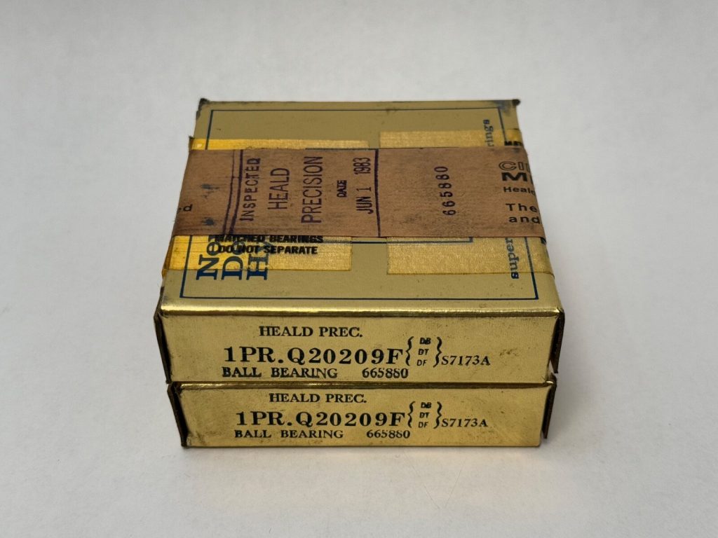 NDH Q20209FDTS Flange Angular Bearing 7209 Q-20209-F-DTS 45x85x19 mm