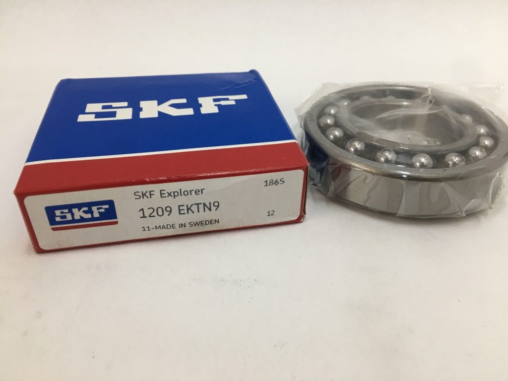 Self-aligning Ball Bearing - Tapered Bore, 45 mm ID, 85 mm OD, 19 mm Width, Open.