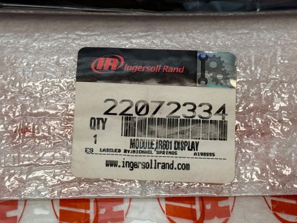 Ingersoll-Rand 22072334 LCD Screen Module IR601 Display