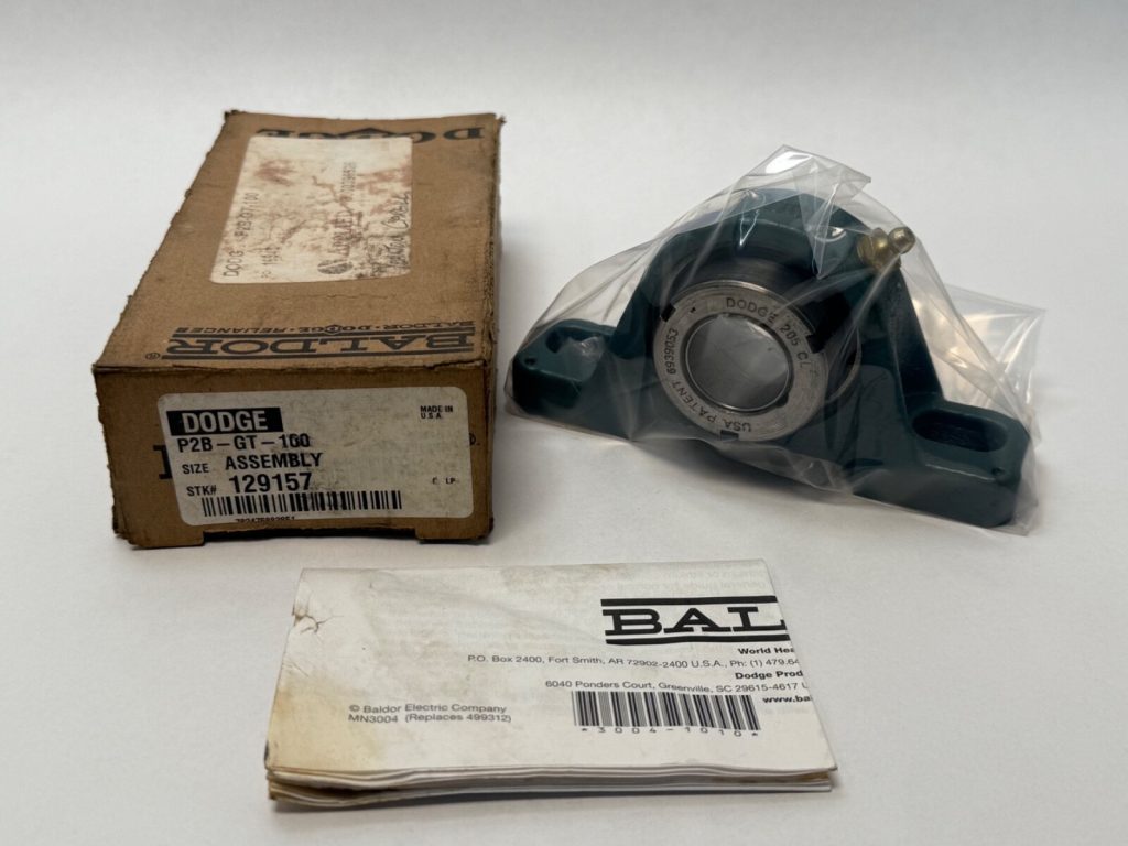 Pillow Block Unit - 1.0000 in Bore, 2 bolt, Cast Iron, Standard Duty, Non-Expansion (Grip Tight).