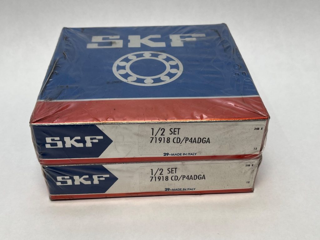 Angular Contact Bearing - 90 mm ID, 125 mm OD, 18 mm Width, Open, 15° Contact Angle
