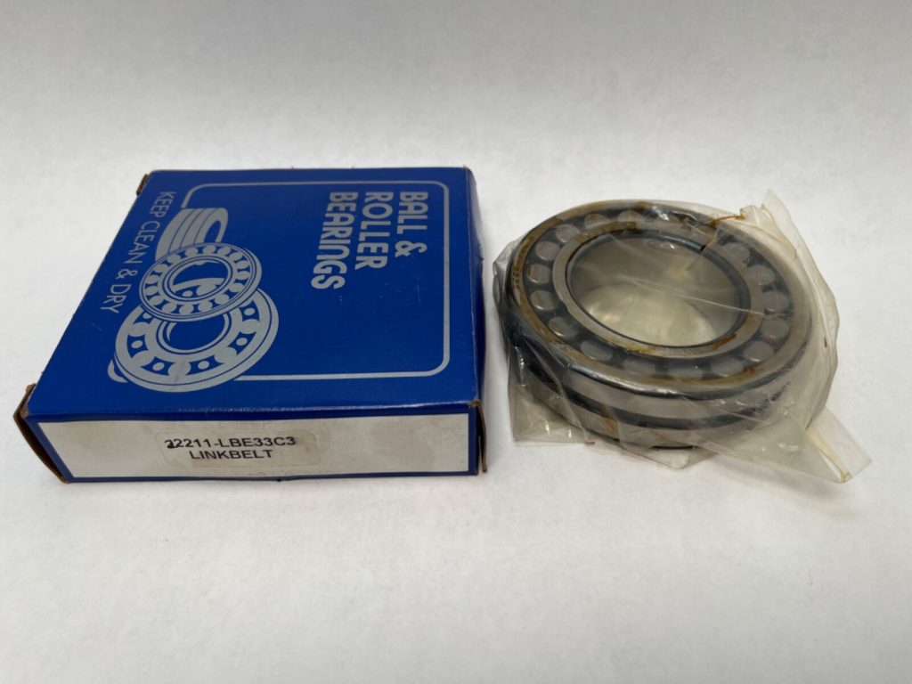 Spherical Roller Bearing - Straight Bore, 55 mm ID, 100 mm OD, 25 mm Width, Open, C3 Internal clearance