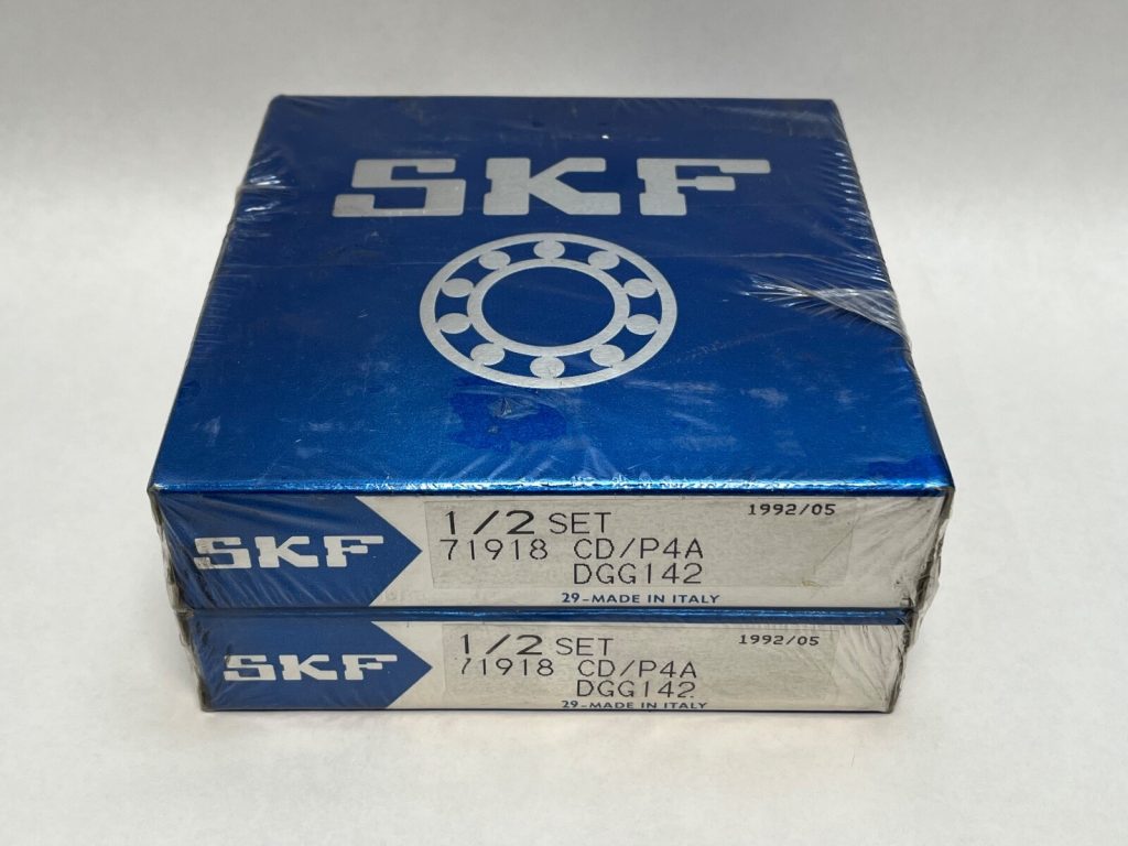 Angular Contact Bearing - 90 mm ID, 125 mm OD, 18 mm Width, Open, 15° Contact Angle