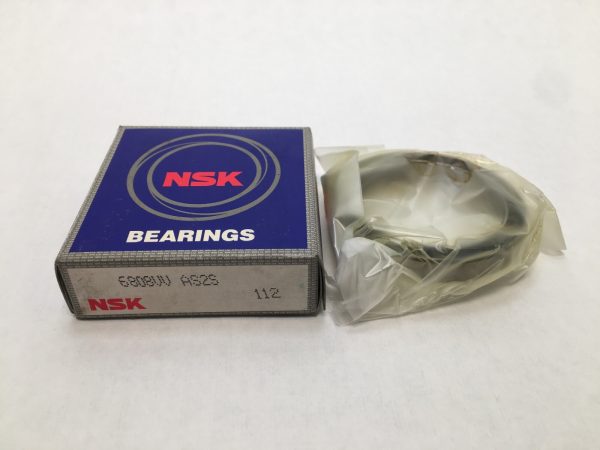 Deep Groove Ball Bearing – Straight Bore, 40 mm ID, 52 mm OD, 7 mm Width, Double Rubber Seal, Without Snap Ring.