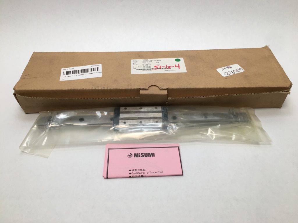 MISUMI SECBN16-270 Linear Bearing Block w/ 270 mm Rail SECBN 16  SECB-16