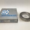 Super Precision Angular Contact Ball Bearing - Straight Bore, 80 mm ID, 125 mm OD, 22 mm Width, Open, 15° Contact Angle, Universal Pairing, Light Preload.