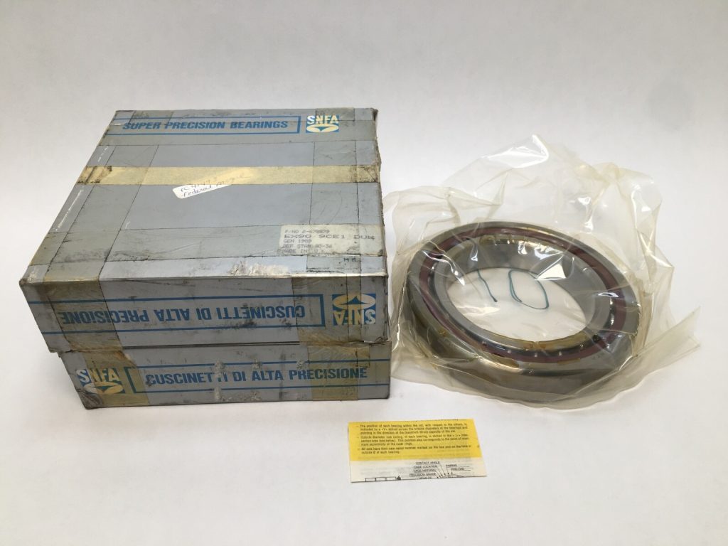 Angular Contact Ball Bearing - Straight Bore, 90 mm ID, 140 mm OD, 24 mm Width, Open, 15° Contact Angle, Normal Internal clearance.